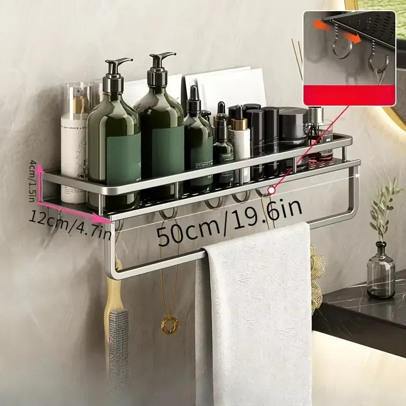 No-Drill Self-Adhesive Shower Shelf - product view 5
