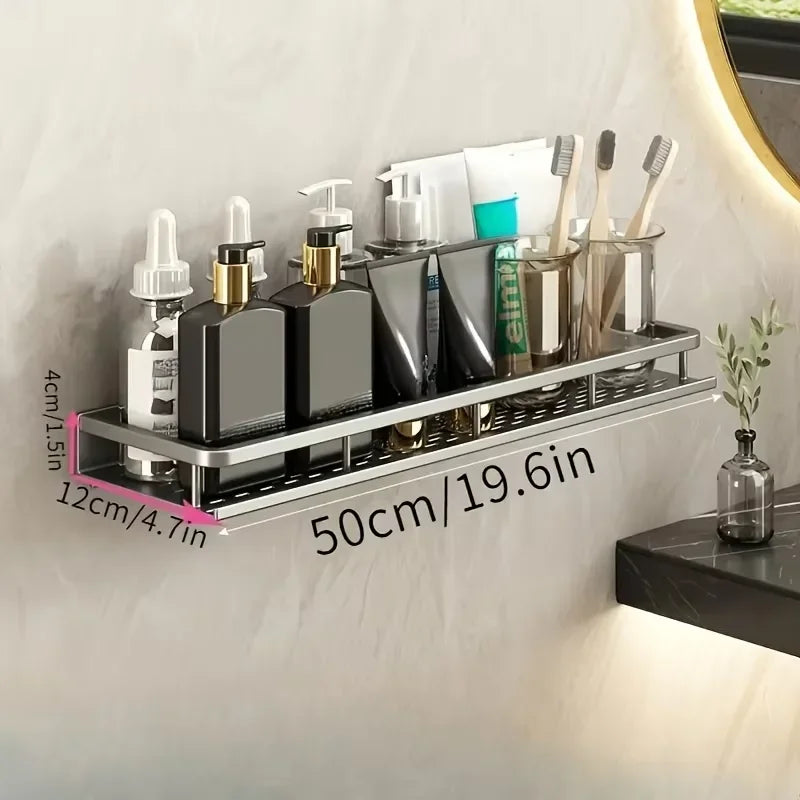 No-Drill Self-Adhesive Shower Shelf - product view 4