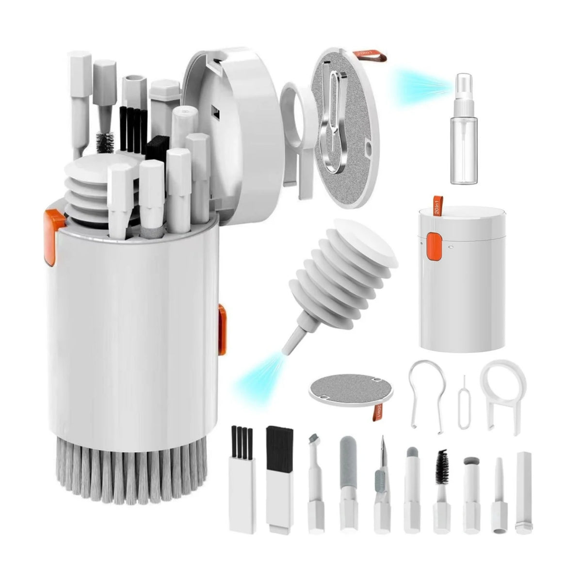 Charging Port, Earbud & Keyboard Cleaning Tool Set