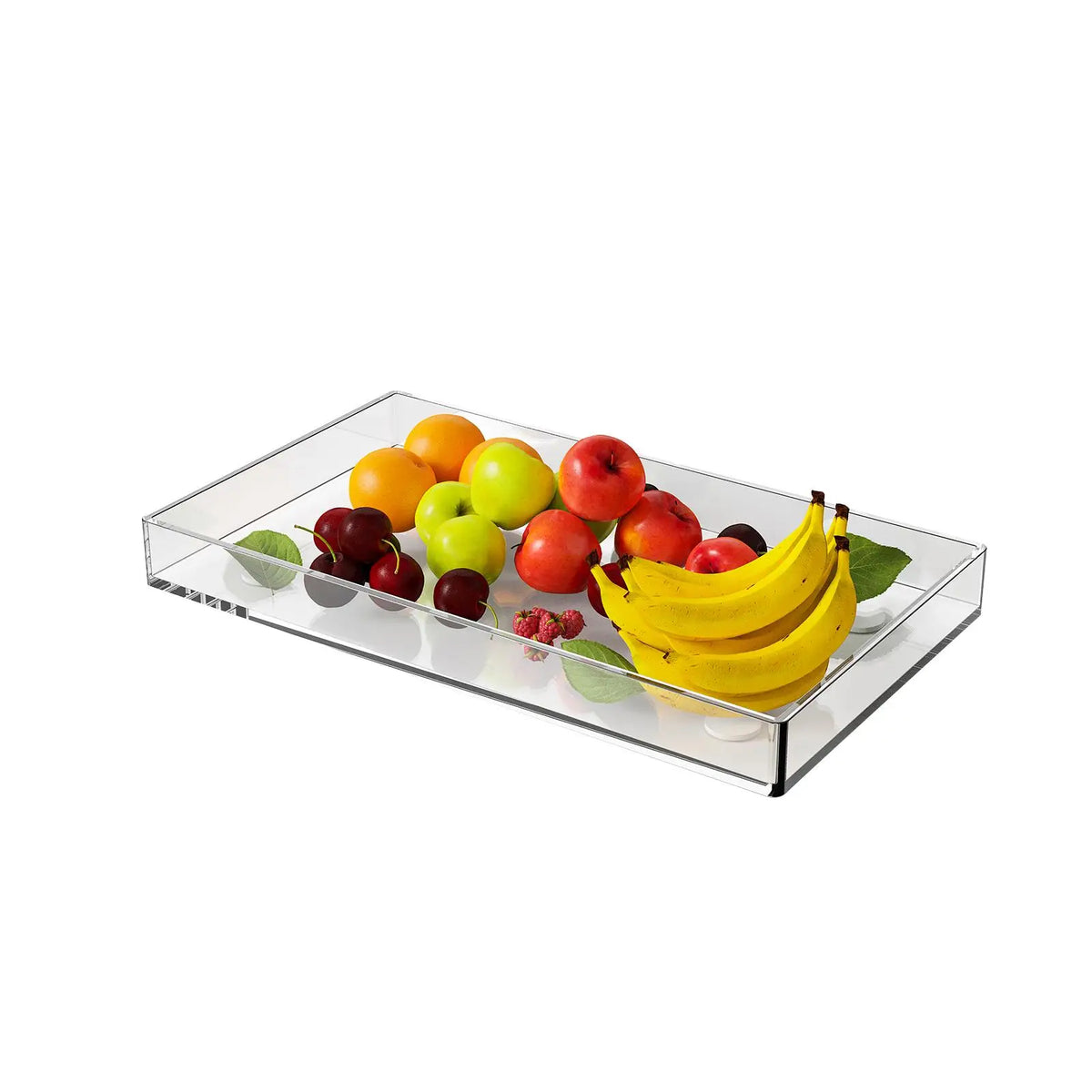 Clear Acrylic Rectangle Decorative Tray - product view 4