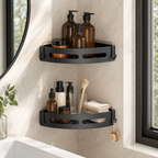 No-Drill Corner Shower Shelf