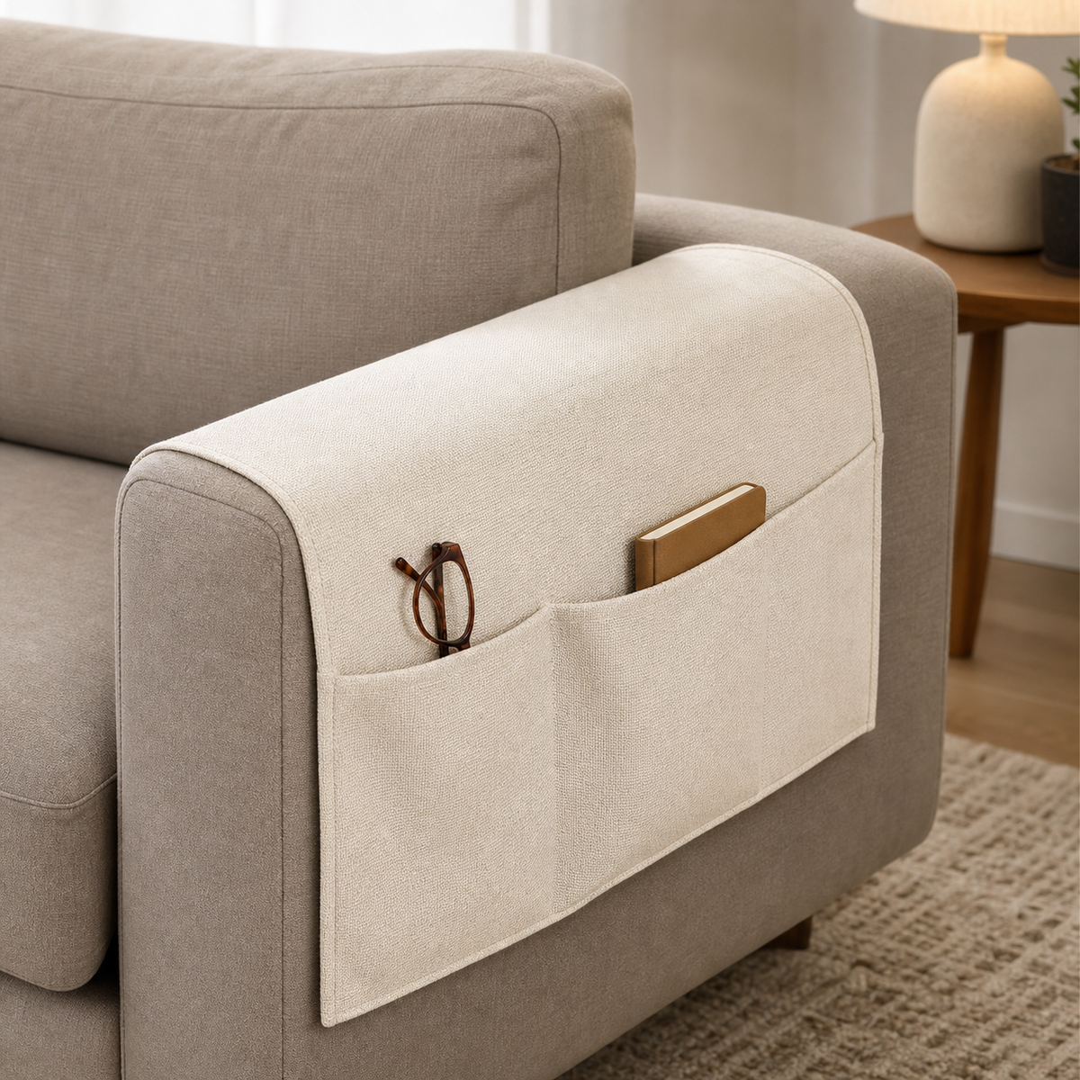 Sofa Armrest Organizer Pouch