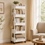 Multi-Layer Mobile Storage Trolley