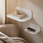 No-Drill Foldable Wall-Mounted Shelf