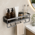 No-Drill Self-Adhesive Shower Shelf